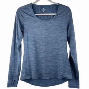 ATHLETA Long Sleeve Scoop Neck Top